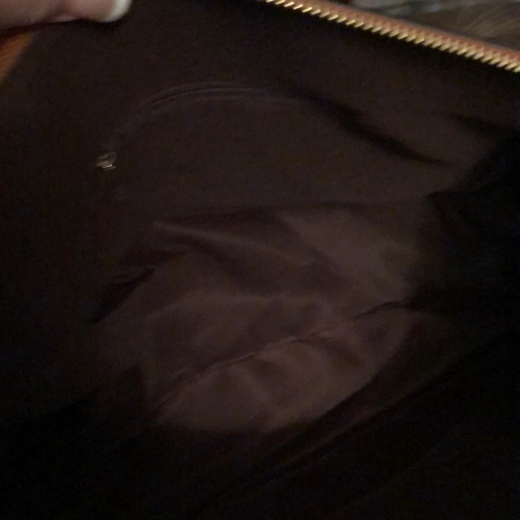 Brown Tote of Faux Leather with extra strap - Picture 4 of 4